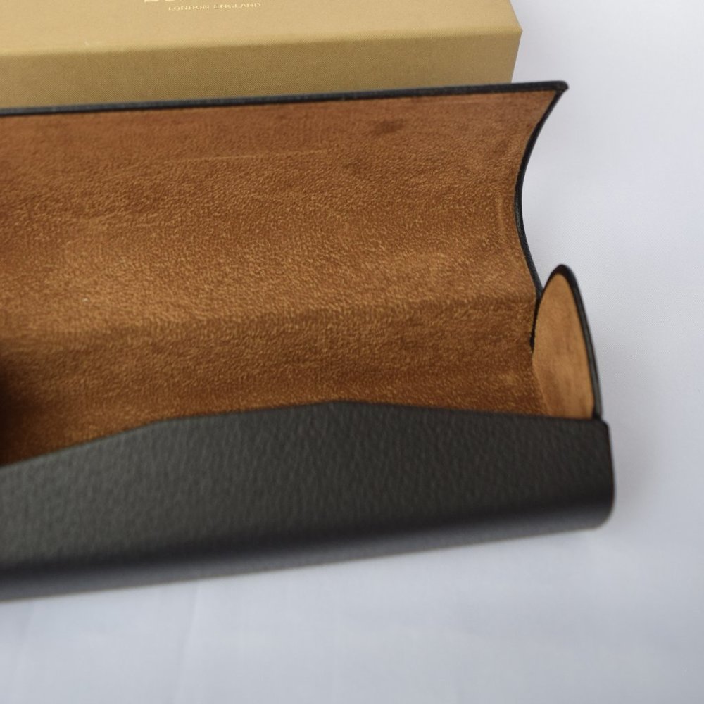BURBERRY Leather Sunglass Eyeglass Hard Case - Deep - Picture 7 of 7